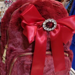 Faux Fur  Backpack NWT